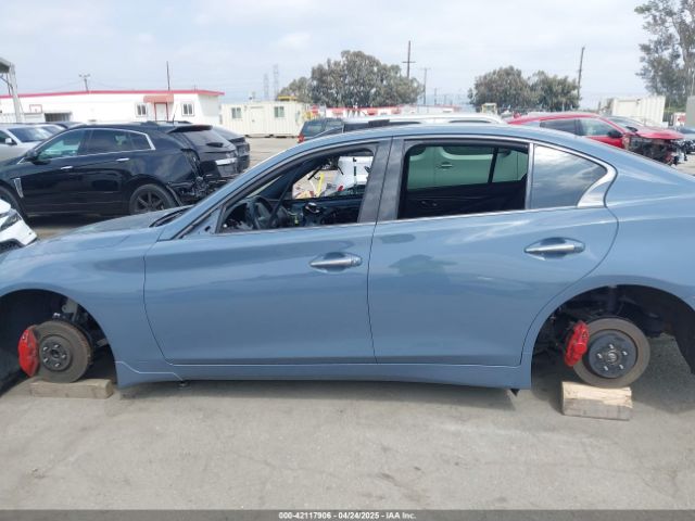 JN1FV7DP3NM370129 Infiniti Q50 Red Sport 400