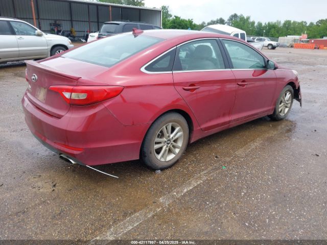 5NPE24AF8FH076393 Hyundai SONATA SE