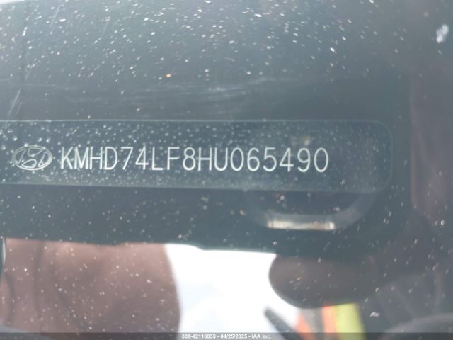 KMHD74LF8HU065490 Hyundai ELANTRA SE