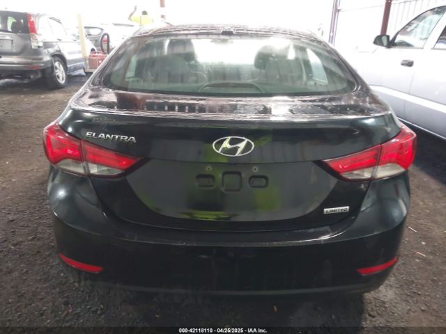 5NPDH4AE9GH681381 Hyundai Elantra Limited
