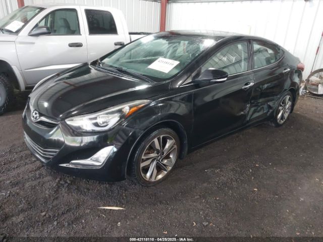 5NPDH4AE9GH681381 Hyundai Elantra Limited