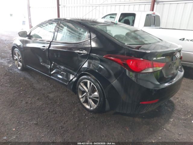 5NPDH4AE9GH681381 Hyundai Elantra Limited