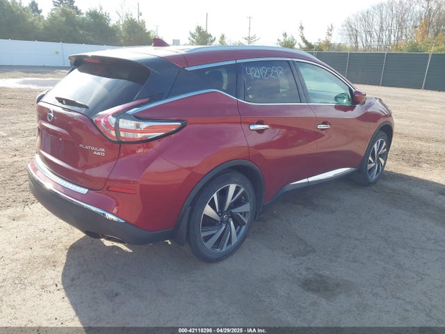 5N1AZ2MH4HN121257 Nissan Murano Platinum