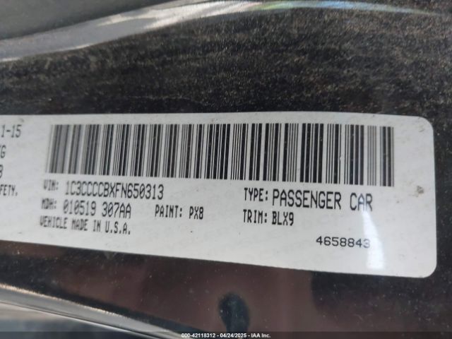 1C3CCCCBXFN650313 Chrysler 200 C