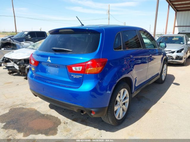 4A4AP3AU1FE002251 Mitsubishi Outlander Sport Es