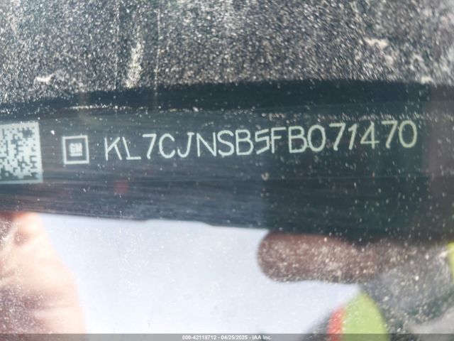 KL7CJNSB5FB071470 Chevrolet TRAX LTZ