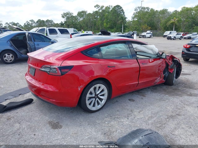 2022 TESLA MODEL 3 5YJ3E1EAXNF288351 Photo 3