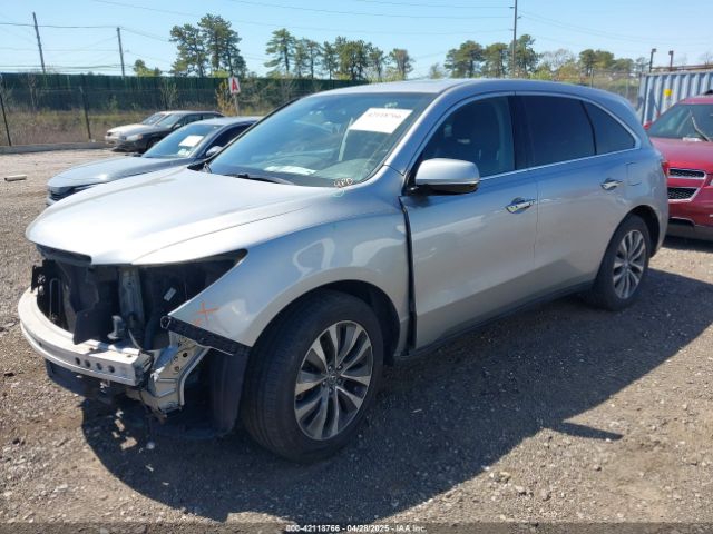 2016 ACURA MDX 5FRYD4H41GB053418 Photo 1