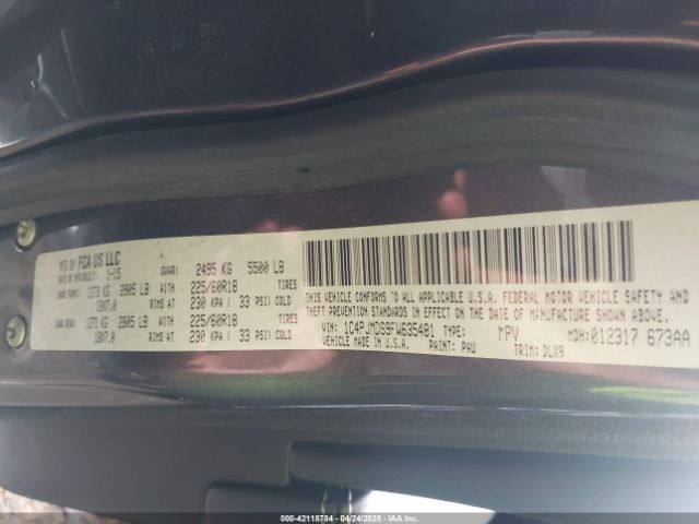 1C4PJMDS9FW635481 Jeep Cherokee Limited