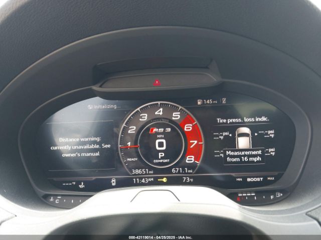 WUABWGFF3KA907627 Audi Rs 3 2.5t