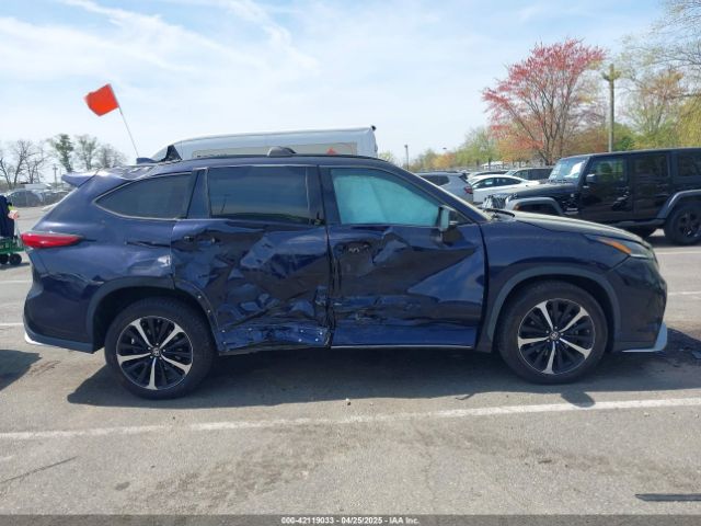5TDLZRBH6MS076951 Toyota Highlander Xse