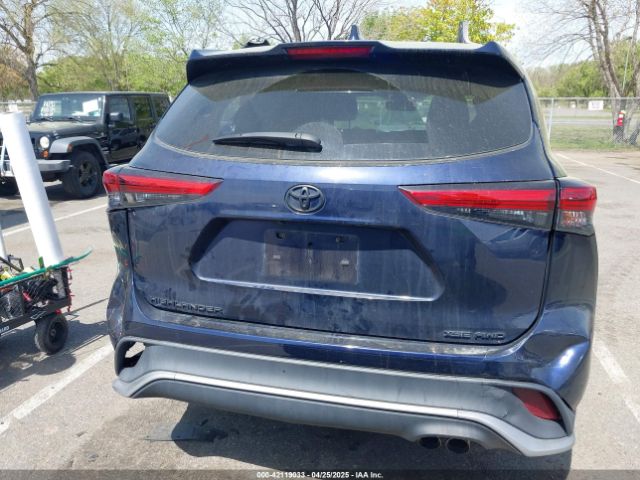 5TDLZRBH6MS076951 Toyota Highlander Xse