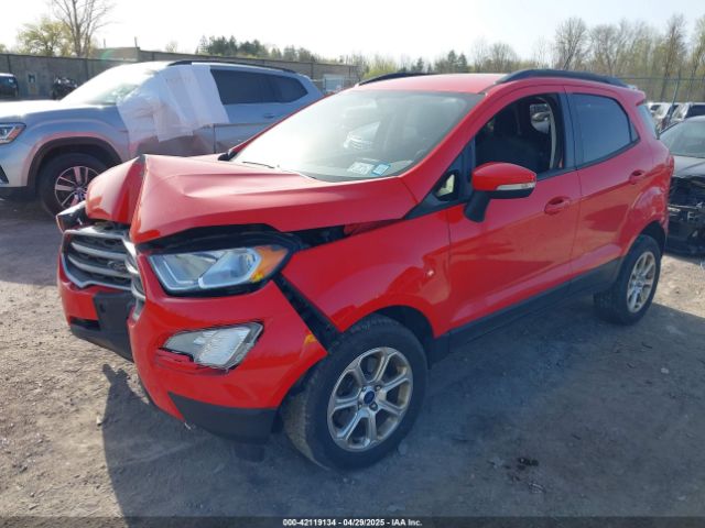 MAJ6S3GL9KC294995 Ford Ecosport Se