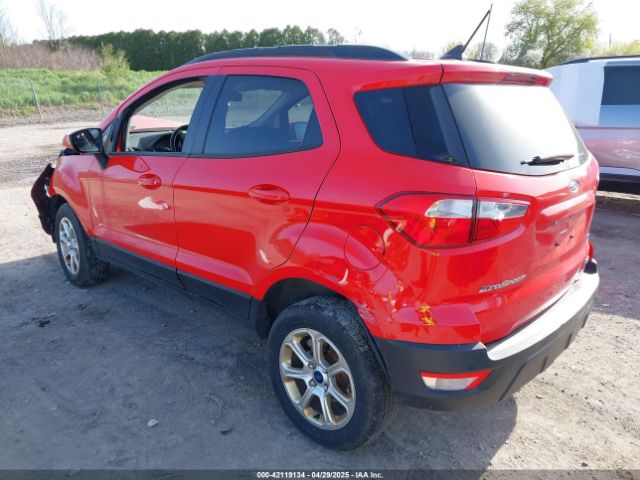 MAJ6S3GL9KC294995 Ford Ecosport Se