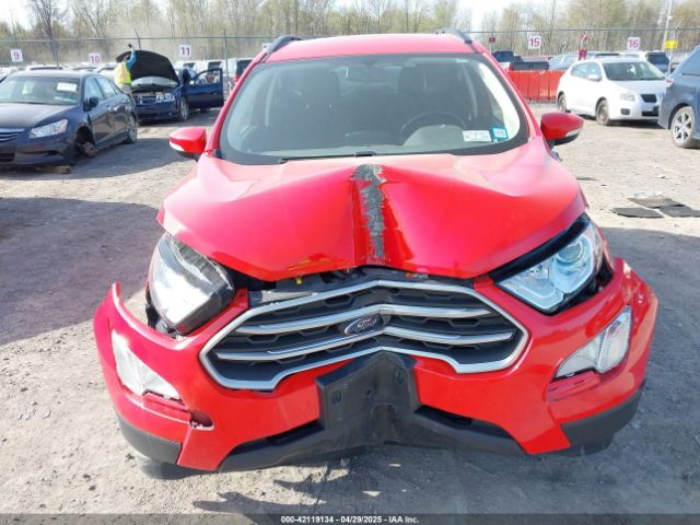 MAJ6S3GL9KC294995 Ford Ecosport Se