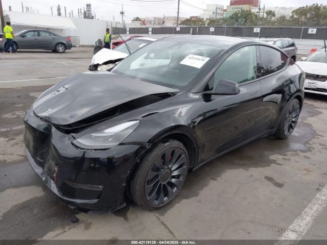 7SAYGDEFXSF231966 Tesla Model Y Performance Dual Motor All-wheel Drive