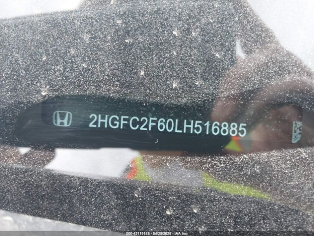 2020 HONDA CIVIC 2HGFC2F60LH516885 Photo 8