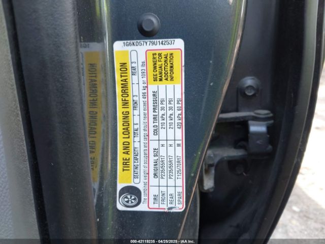2009 CADILLAC DTS 1G6KD57Y79U142537 Photo 8