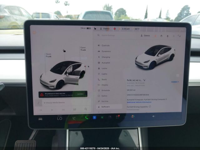 5YJYGDEE3MF081304 Tesla Model Y Long Range Dual Motor All-wheel Drive
