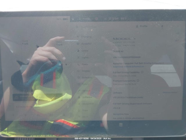 2023 TESLA MODEL Y 7SAYGDEE2PF839866 Photo 6