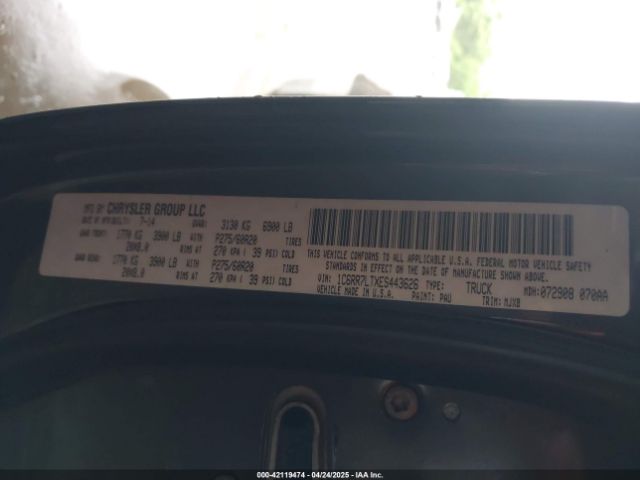 1C6RR7LTXES443626 RAM 1500 Lone Star