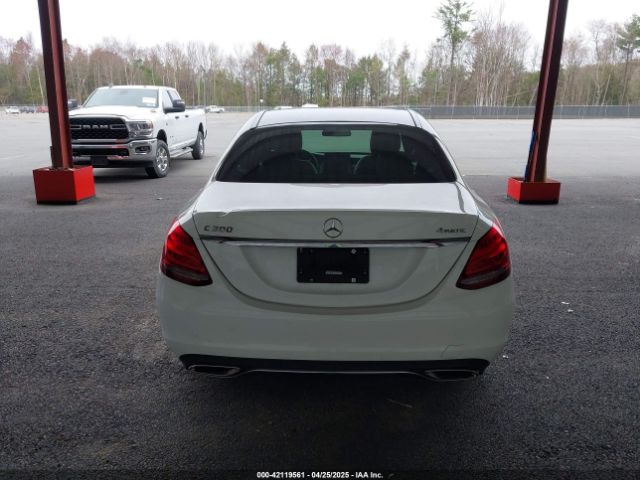 WDDWF4KB3JR396376 Mercedes-Benz C 300 4matic