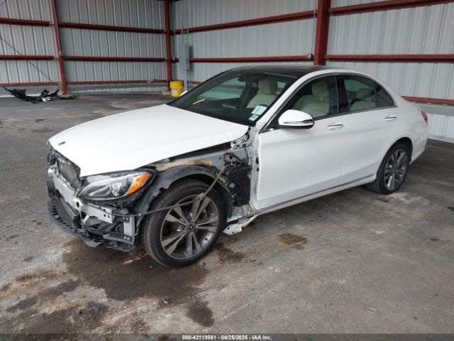 WDDWF4KB3JR396376 Mercedes-Benz C 300 4matic
