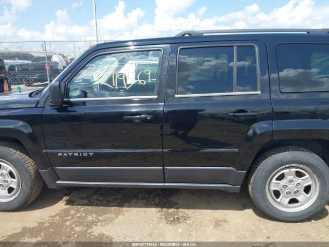 1C4NJPBA3ED547314 Jeep Patriot Sport