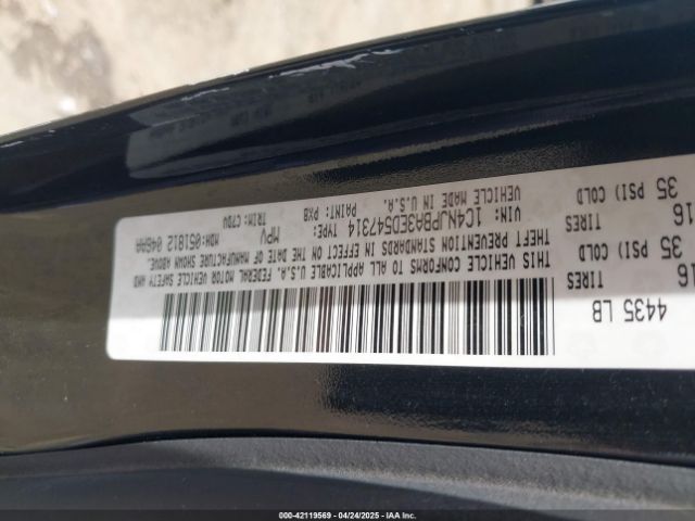 1C4NJPBA3ED547314 Jeep Patriot Sport