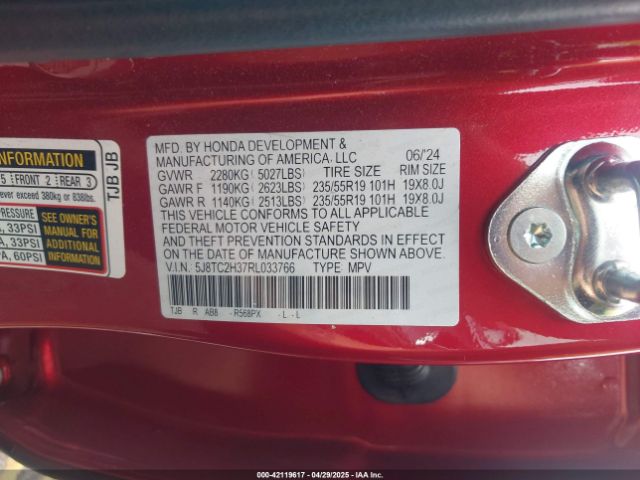 2024 ACURA RDX 5J8TC2H37RL033766 Photo 8