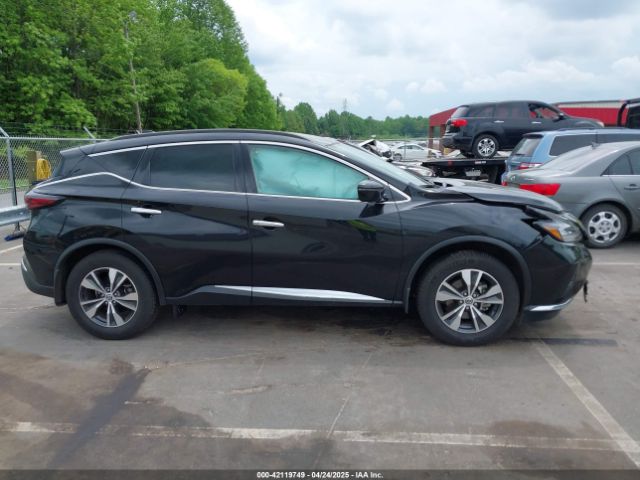 5N1AZ2BSXNC124539 Nissan Murano Sv Intelligent Awd