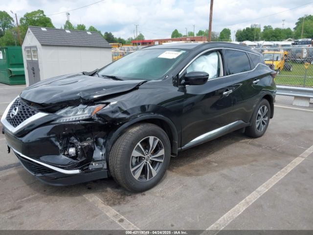 5N1AZ2BSXNC124539 Nissan Murano Sv Intelligent Awd