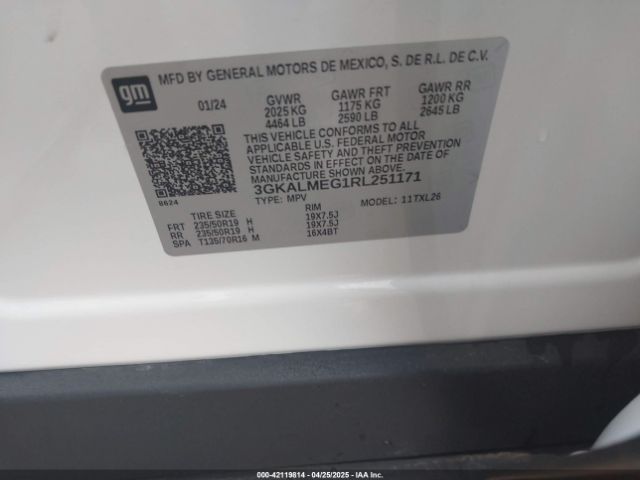 2024 GMC TERRAIN 3GKALMEG1RL251171 Photo 8