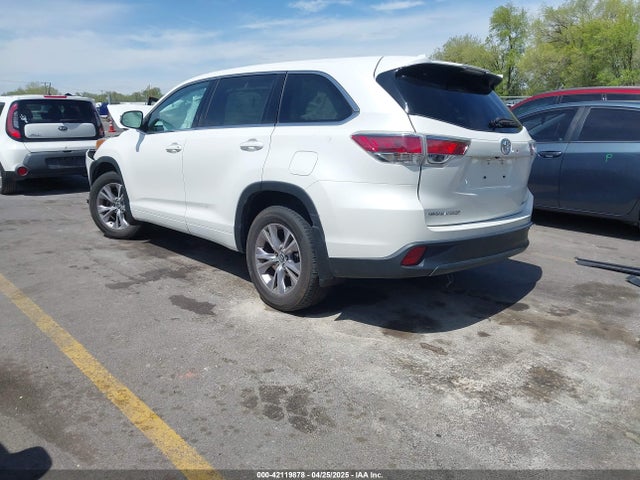 5TDBKRFH8GS340329 Toyota Highlander Le Plus V6