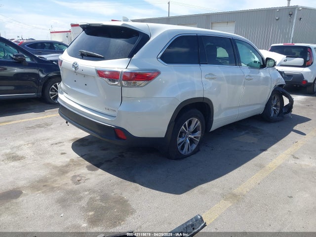 5TDBKRFH8GS340329 Toyota Highlander Le Plus V6