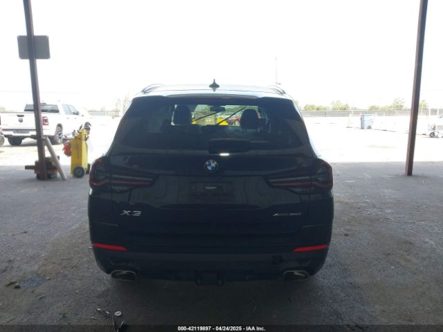 WBX57DP0XNN183208 BMW X3 Xdrive30i