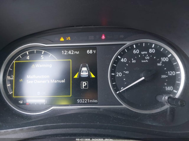 3N1CN8EV5ML826677 Nissan Versa Sv Xtronic Cvt