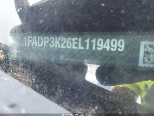 1FADP3K26EL119499 Ford FOCUS SE