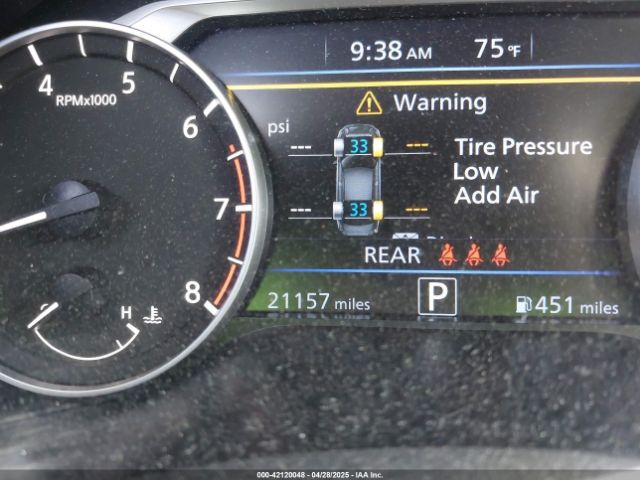 1N4BL4DV9PN425314 Nissan Altima Sv Fwd