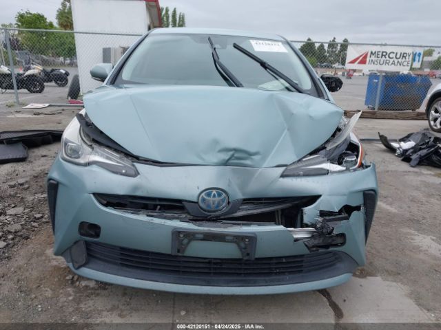 JTDKARFU1K3091785 Toyota Prius L Eco