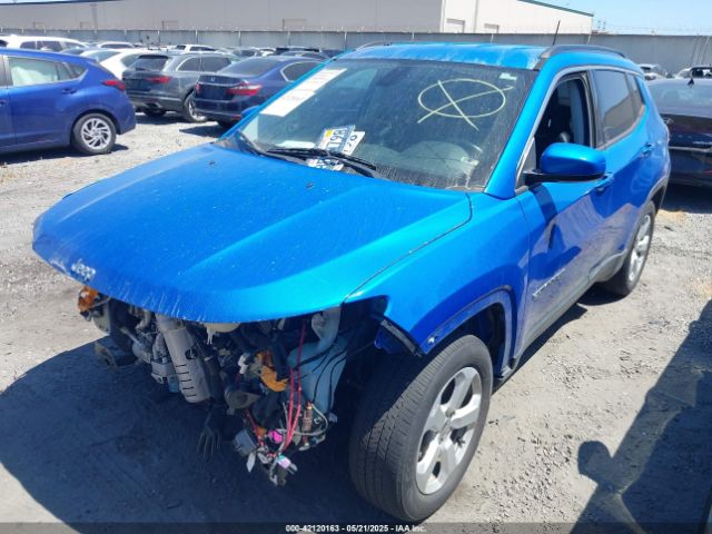 3C4NJCBB6JT227412 Jeep Compass Latitude Fwd