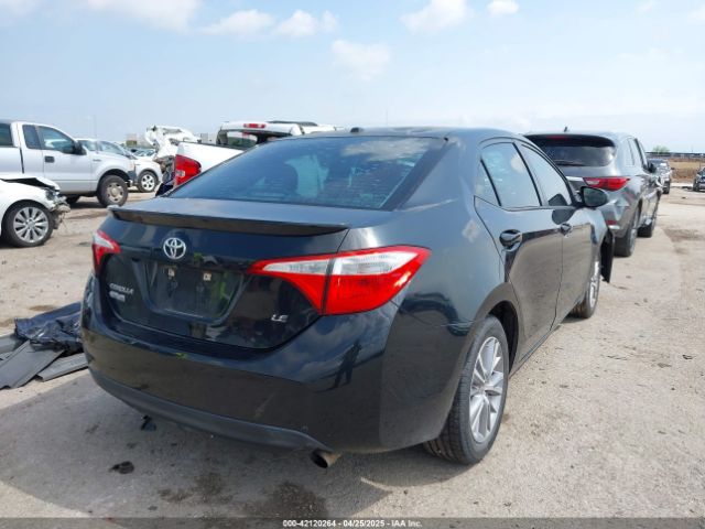 5YFBURHE3EP100608 Toyota Corolla Le Premium
