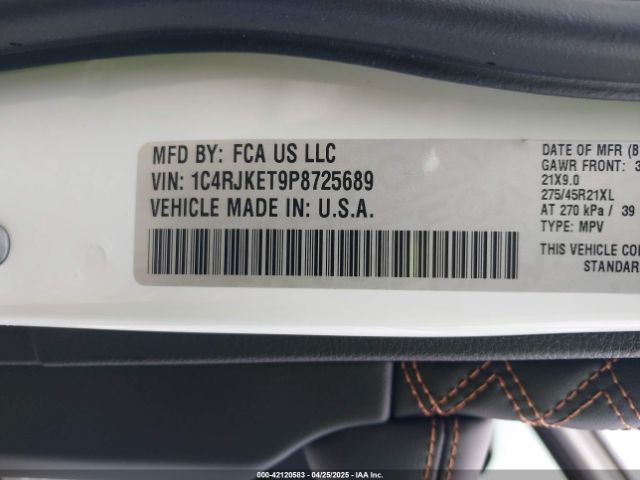 2023 JEEP GRAND CHEROKEE L 1C4RJKET9P8725689 Photo 8