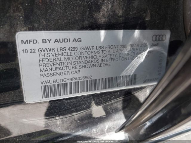 2023 AUDI A3 WAUBUDGY9PA036562 Photo 8
