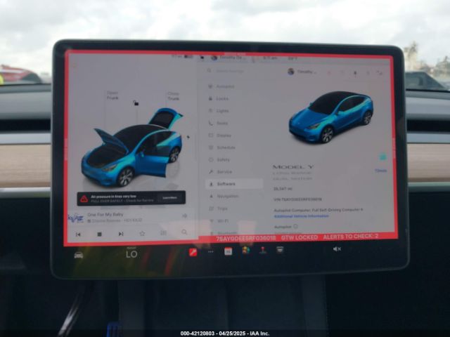 7SAYGDEE5RF036018 Tesla Model Y Long Range Dual Motor All-wheel Drive
