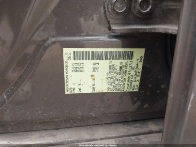 1N4AA5AP0EC431251 Nissan Maxima 3.5 S