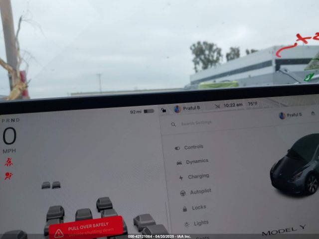 7SAYGDED3PF962583 Tesla Model Y Rwd