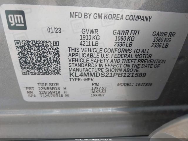 2023 BUICK ENCORE GX KL4MMDS21PB121589 Photo 8
