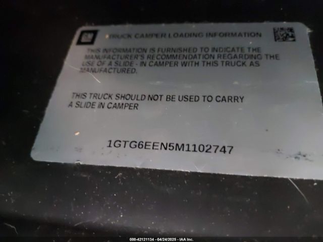 1GTG6EEN5M1102747 GMC Canyon 4wd  Long Box Denali