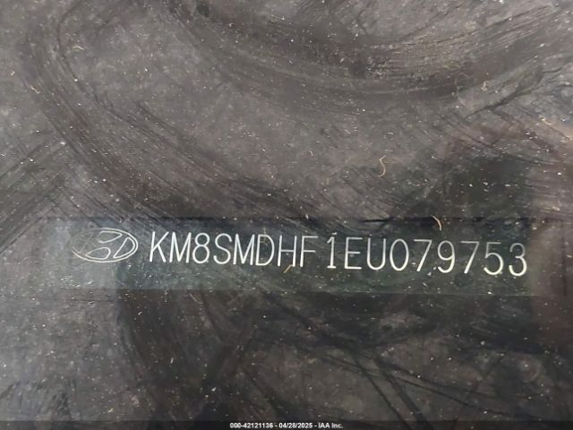 KM8SMDHF1EU079753 Hyundai Santa Fe Gls